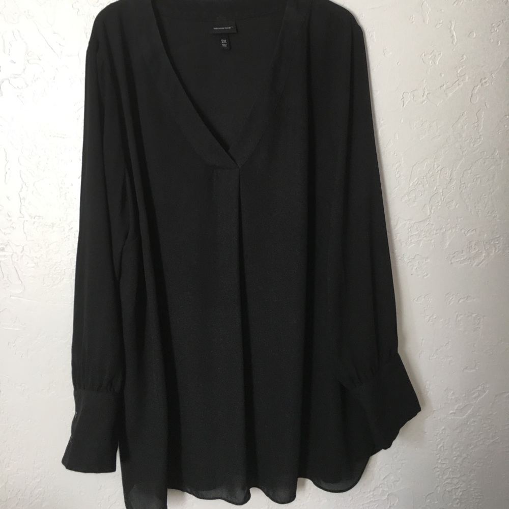 Who What Wear v-neck blouse